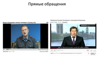 Прямые обращения
 