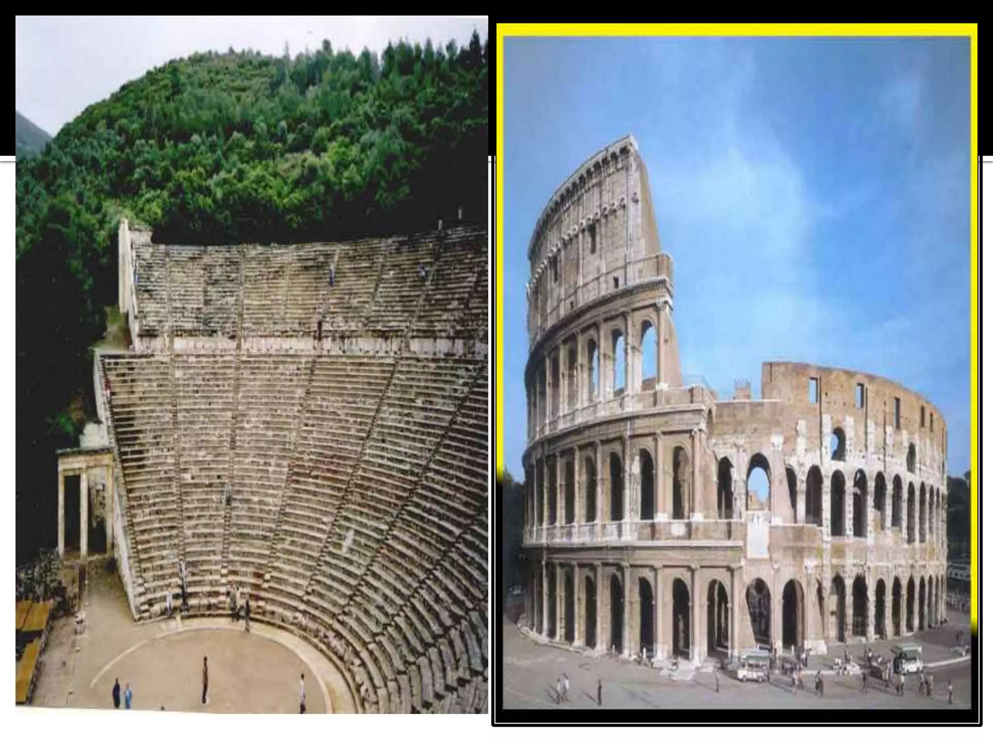 Το  αρχαίο θέατρο και  οι απομιμήσεις .