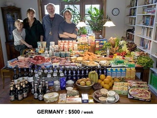 GERMANY : $500  / week   