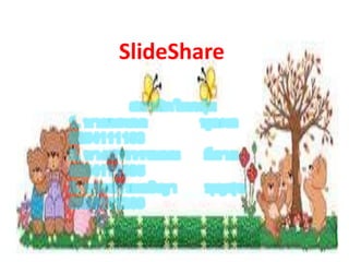 SlideShare สมาชิกในกลุ่ม 1. นายนพดลพูลผล  5254111183 2. นางสาววรรษมน      มีลาย  5254111195 3. นางสาวมลธิญา      บุญสุข  5254111209 