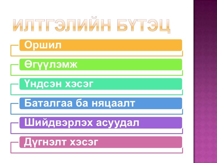 илтгэл