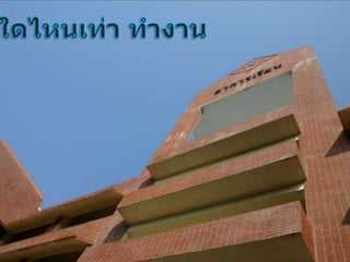 สุขใดไหนเท่า ทำงาน