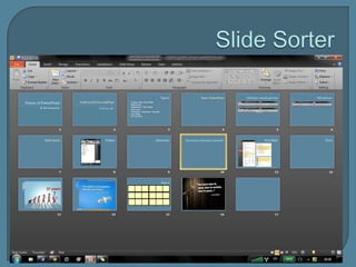 Slide Sorter
