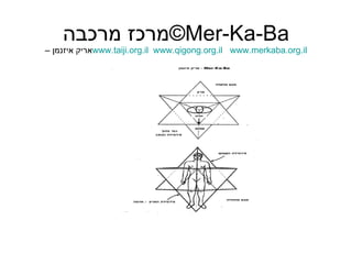 מרכז מרכבה  © Mer-Ka-Ba  אריק איזנמן –  www.taiji.org.il   www.qigong.org.il   www.merkaba.org.il   גוף – רוח – נשמחה 