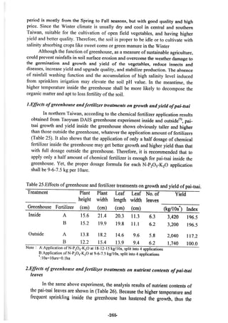稻田地力及其他作物生產技術改進與永續農業之研究