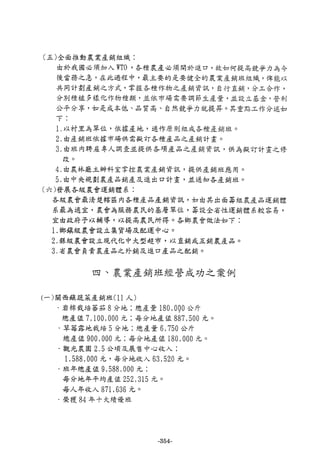 稻田地力及其他作物生產技術改進與永續農業之研究