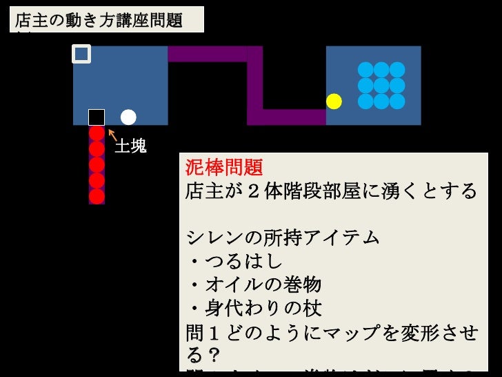 タボ先生による風来のシレン５泥棒講座