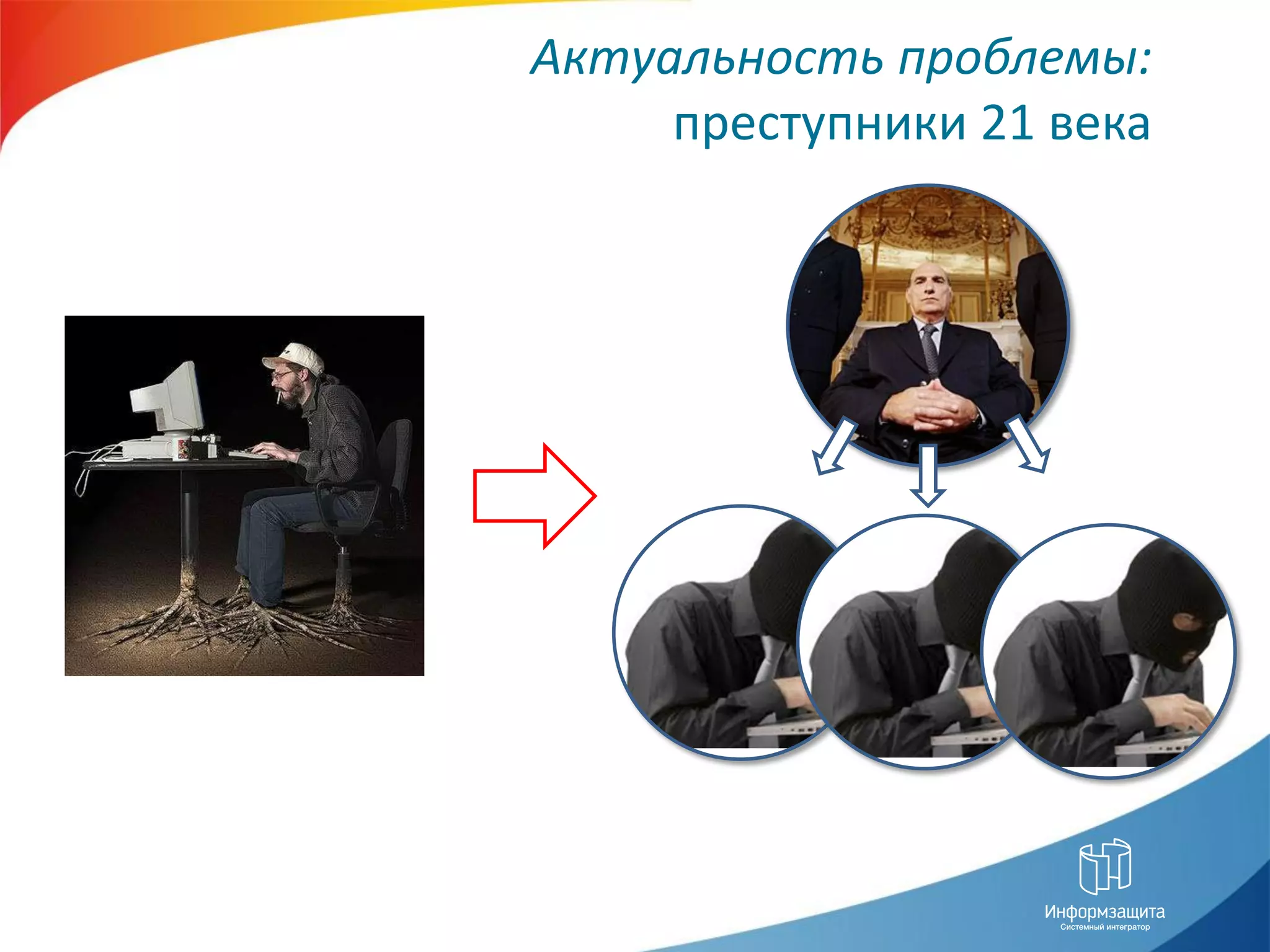 Актуальность проблемы:
     преступники 21 века
 