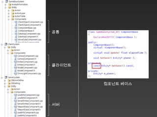 공통




클라이언트



        컴포넌트 베이스




서버
 