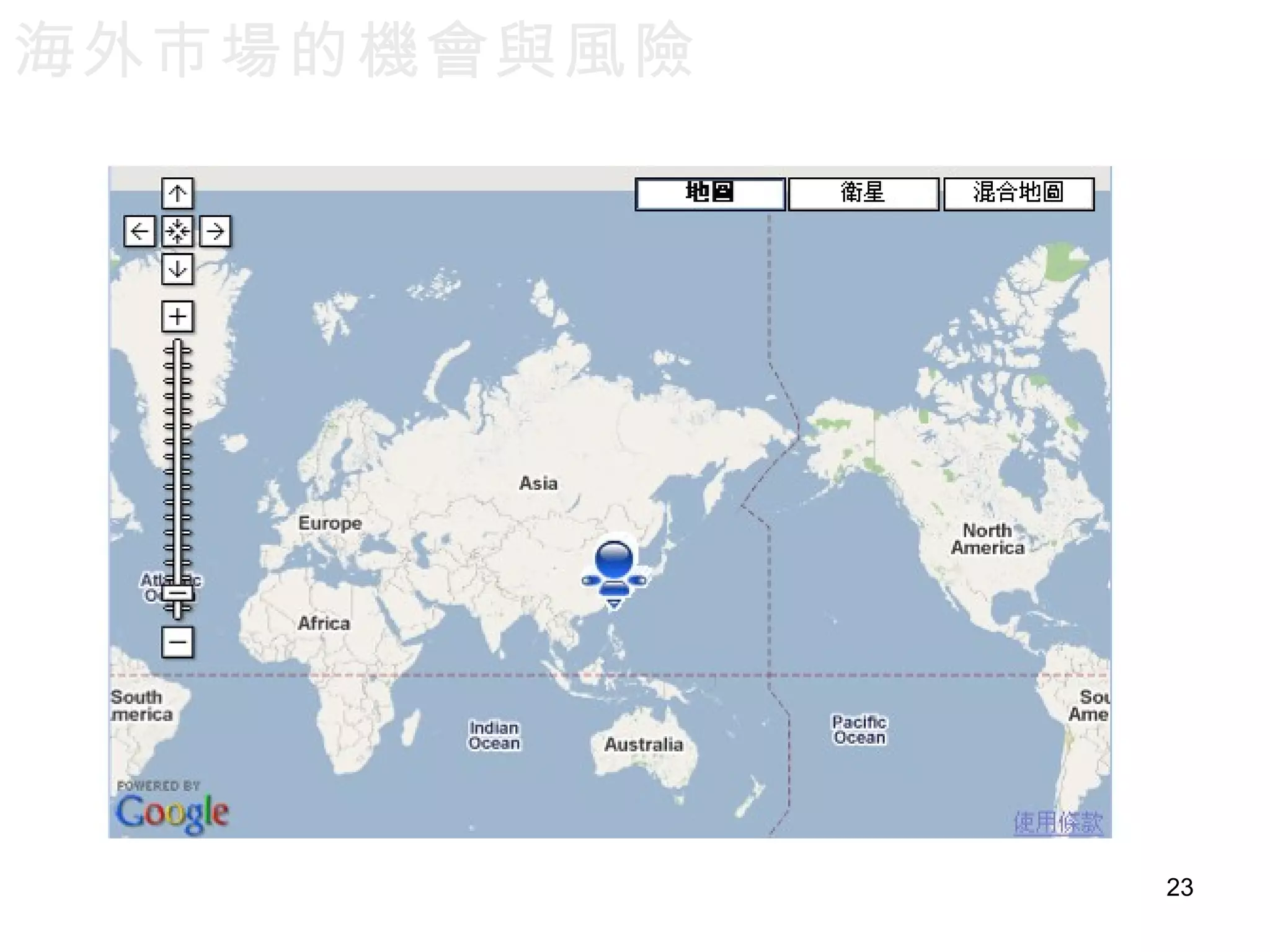 海外市場的機會與風險 