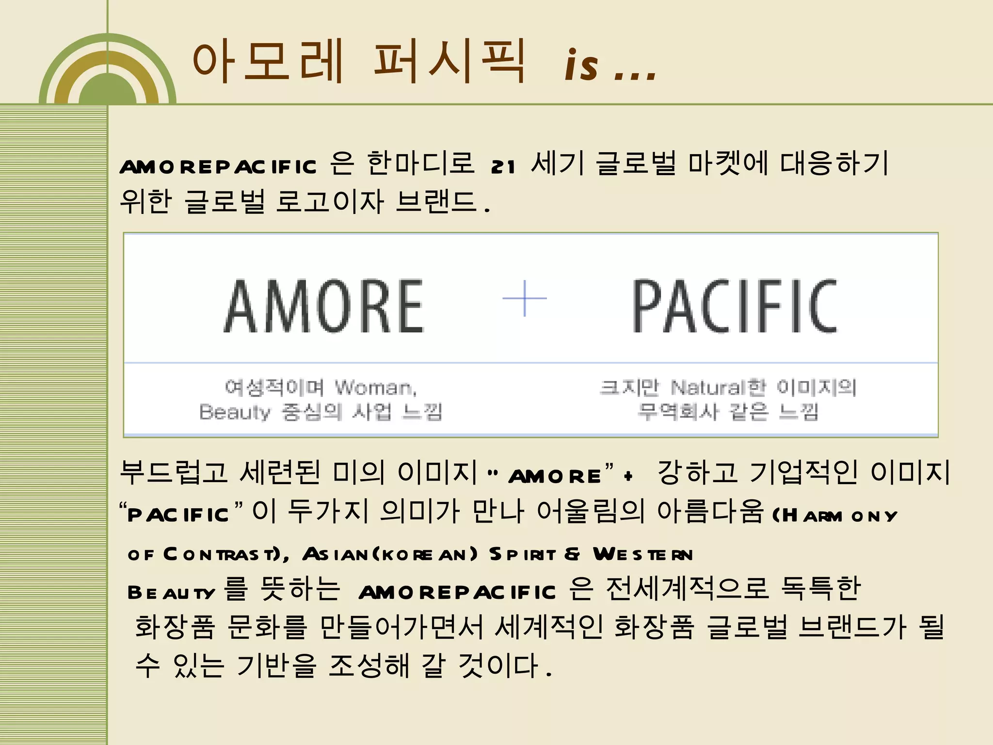 아모레 퍼시픽 | PPT