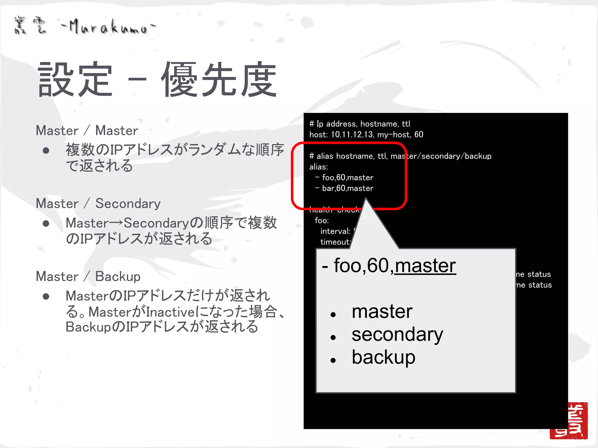 ゴシッププロトコルによる冗長化と負荷分散の検証