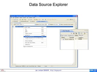 Data Source Explorer




   jsp / eclipse 정보공유 http://okjsp.pe.kr
 