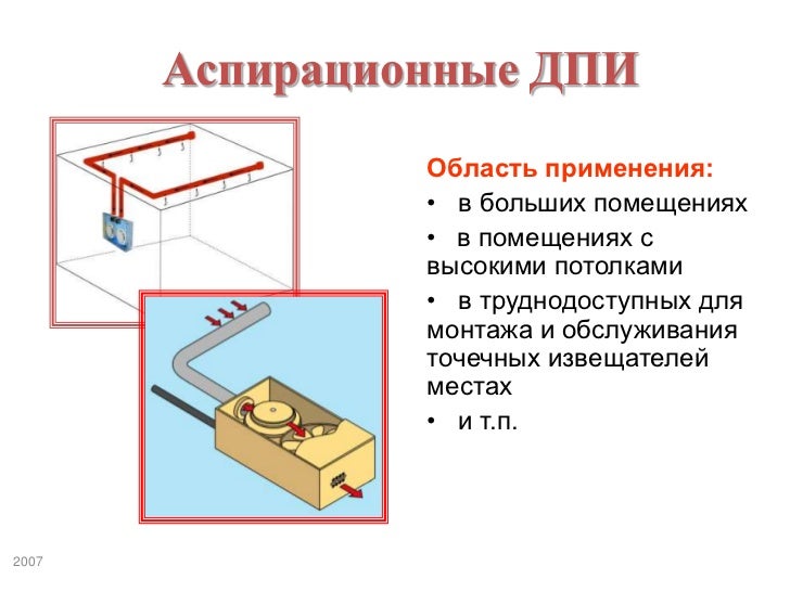 Радиус действия дымового датчика