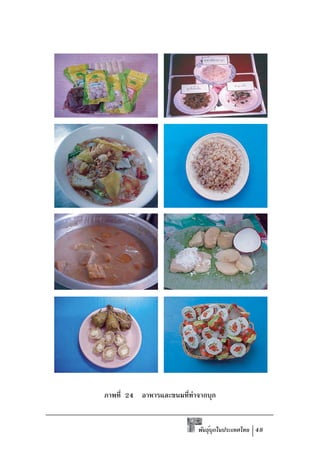 ภาพที่ 24 อาหารและขนมทีทำจากบุก
                       ่


                          พันธุบกในประเทศไทย 48
                               ์ ุ
 