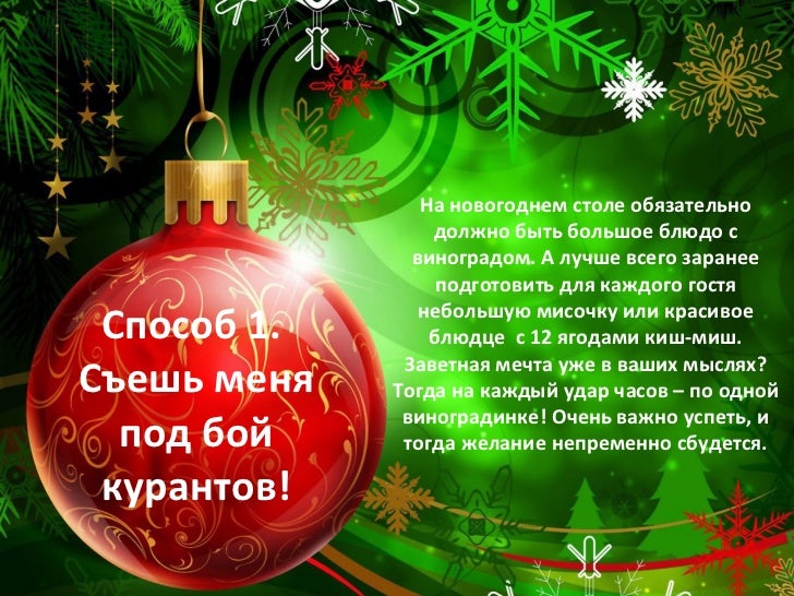 Какой Удар Курантов Новый Год