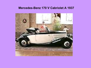 Mercedes-Benz 170 V Cabriolet A 1937  