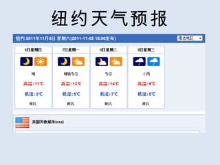 天气