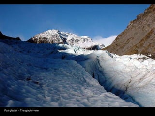 Fox glacier C The glacier view 
