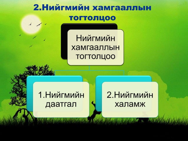 ядуурал ба нийгмийн хамгааллын тогтолцоо | PPT