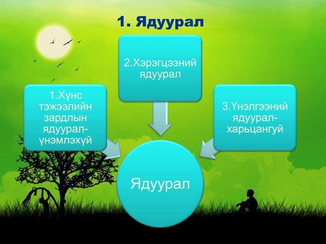 ядуурал ба нийгмийн хамгааллын тогтолцоо | PPT