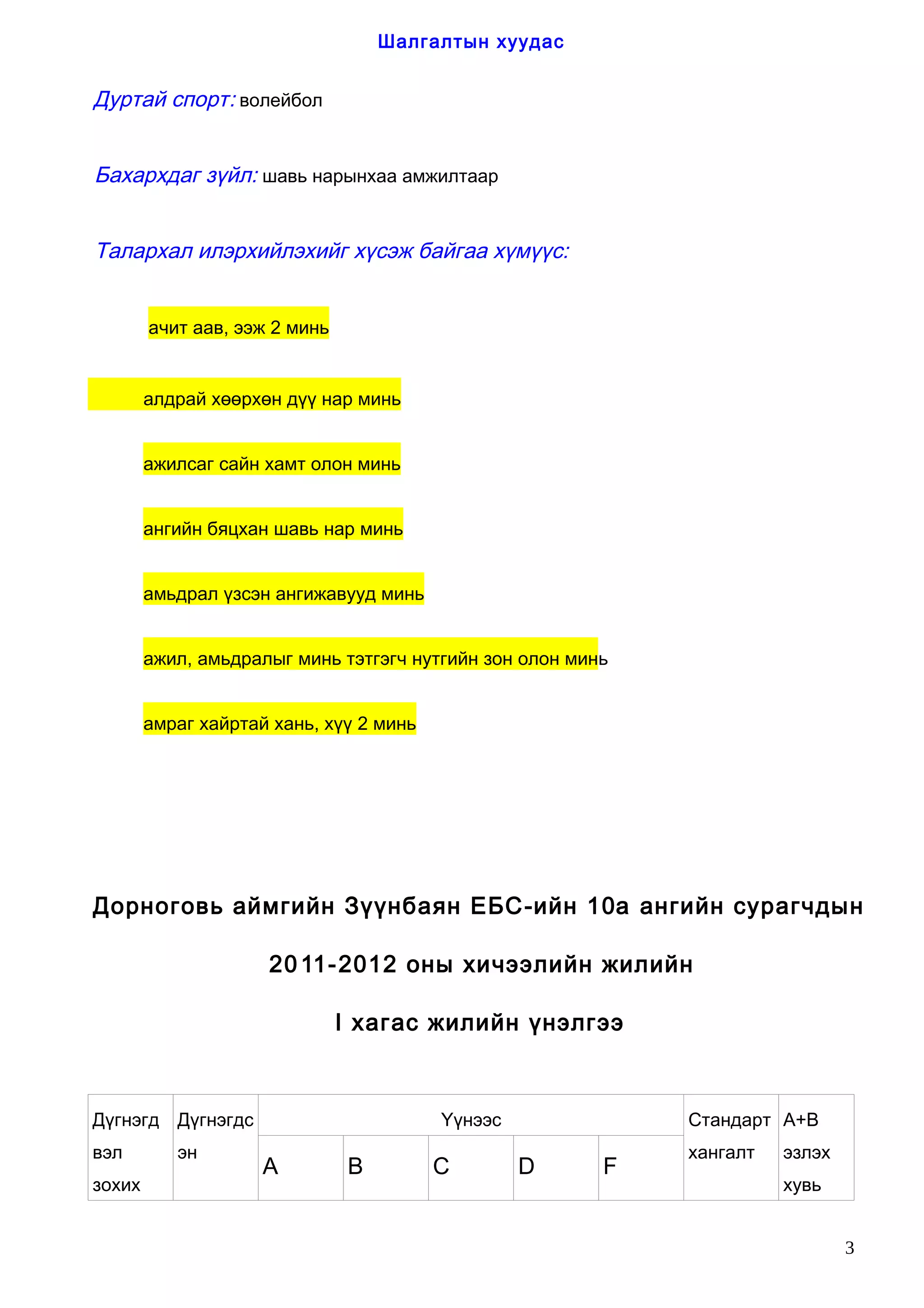 би багш хүн