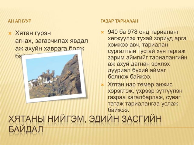 хятан | PPT