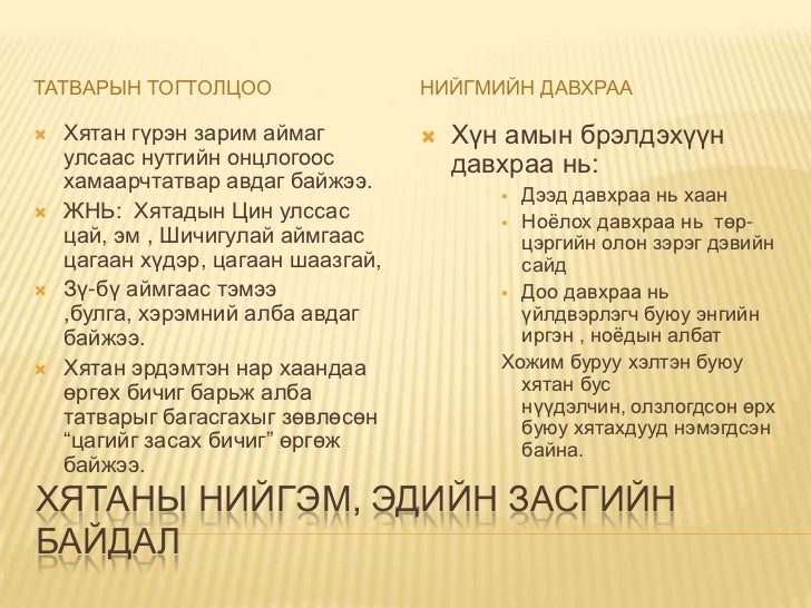 хятан