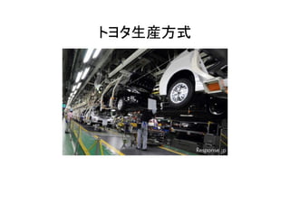 トヨタ生産方式
 