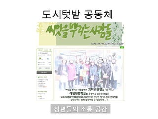 도시텃밭 공동체  