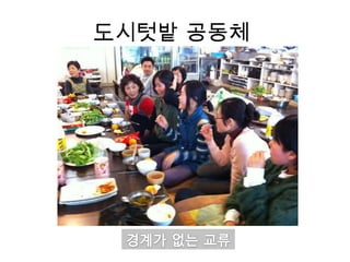 도시텃밭 공동체  