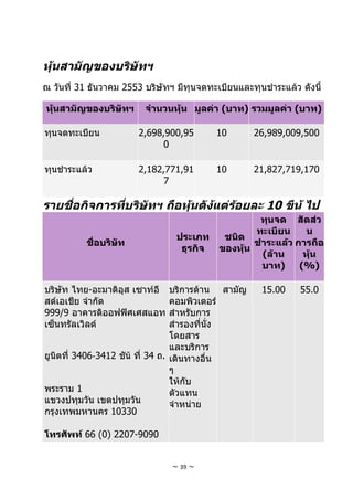 การบินไทย