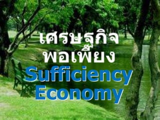 Sufficiency
 Economy
 