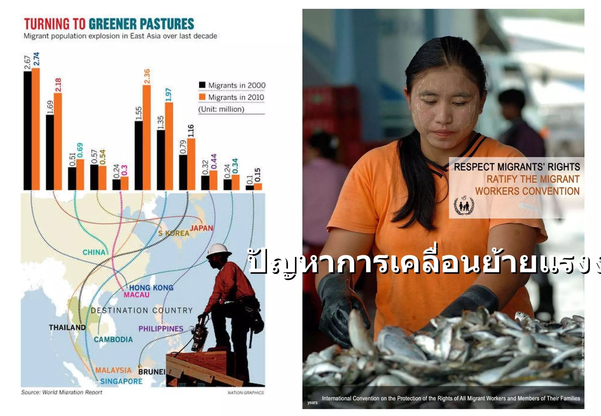 ปัญหาการเคลื่อนย้ายแรงงาน 