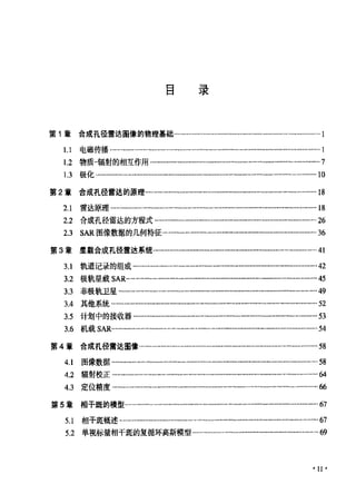 合成孔径雷达图像处理
