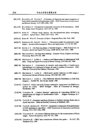 合成孔径雷达图像处理