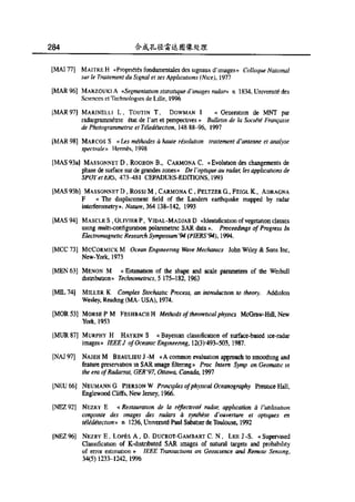 合成孔径雷达图像处理