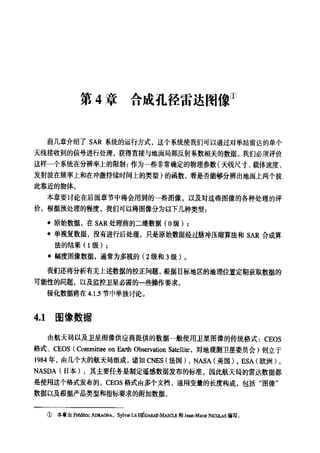 合成孔径雷达图像处理