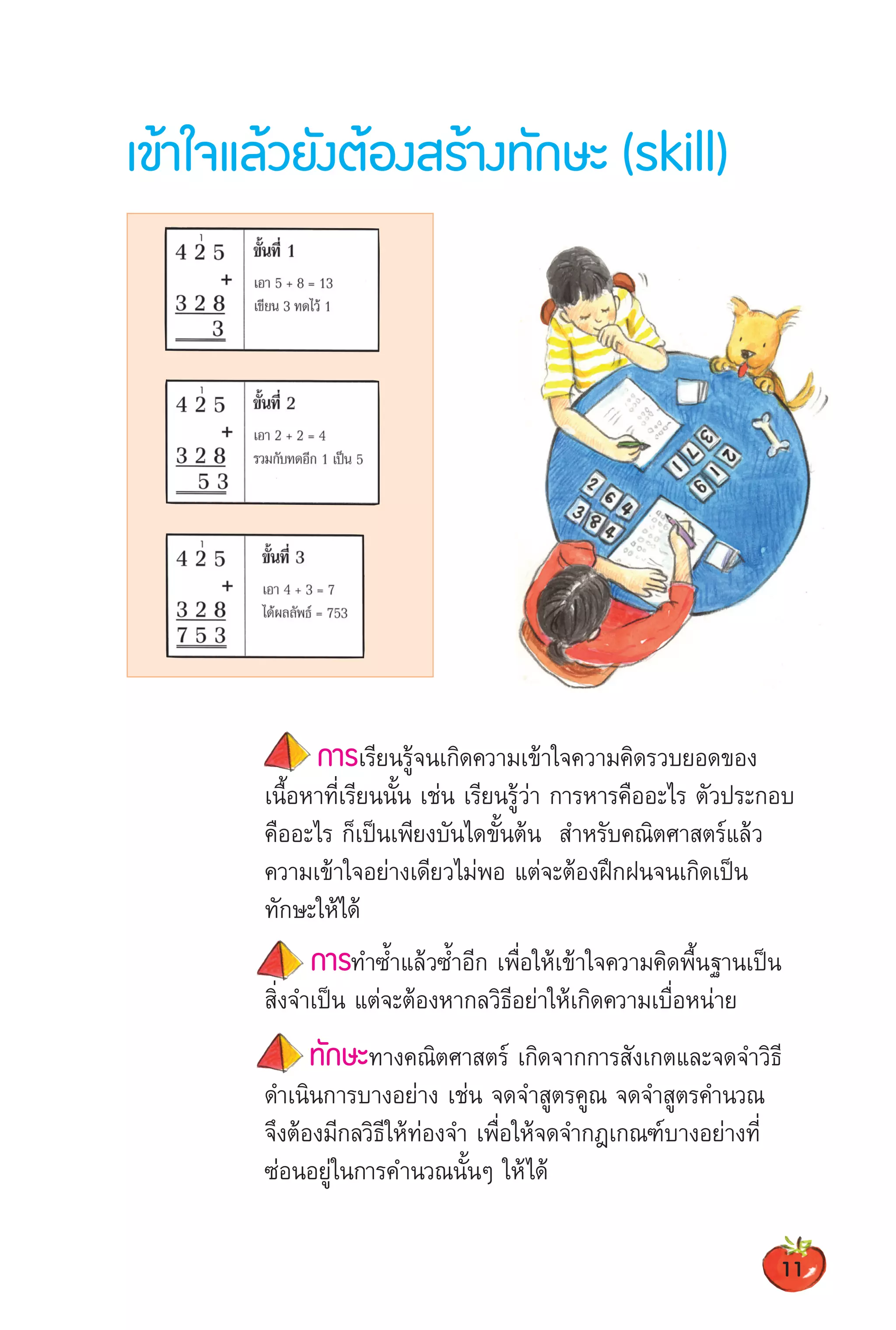 การจัดการเรียนรู้วิชา คณิตศาสตร์ แนวทางการจัดการเรียนรู้ตามหลัก BBL