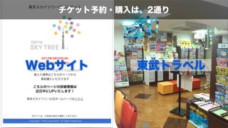 スカイツリーチケット購入方法と価格のまとめ