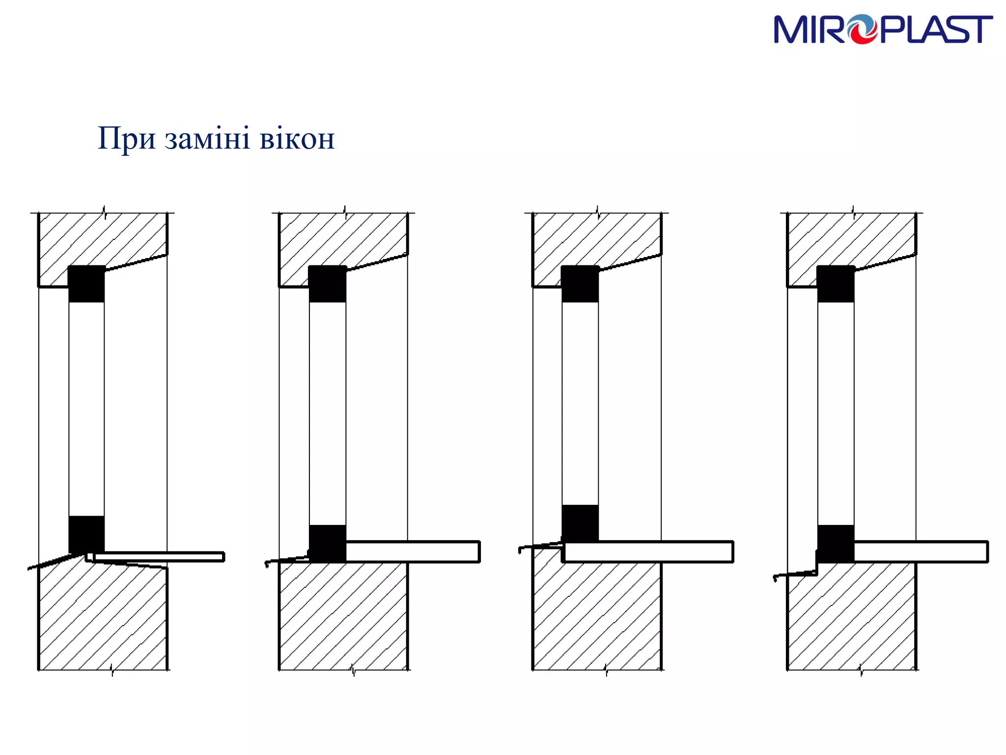 При заміні вікон 