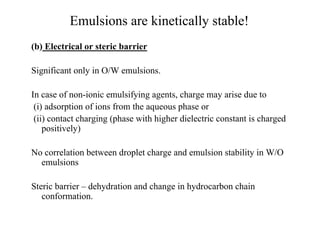 Emulsion Charge Rig Emulsion | PDF