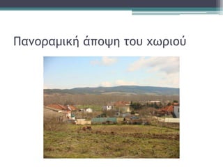 Παμοραμική άποψη του χωριού
 
