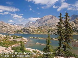 Island Lake Bridger National Forest Wyoming
怀俄明：彩虹桥国家森林
 