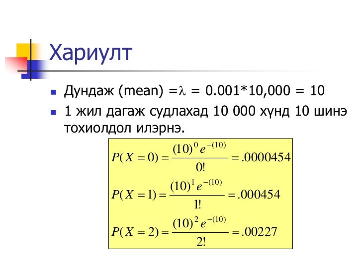 магадлал, тархалт