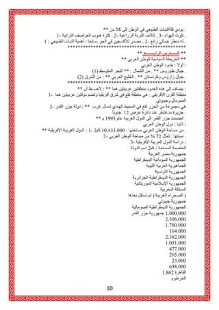 **                         :
          1-                      . 2-                 . 3-   .
                           -                   . 2-           .
               **********************************************
                                            **              **
                                       **                   **
                                                             :
                         (1)                        . **      .
                   (2)       : **         . **                .
               **********************************************
                   **        : **                            :
     1-

     2-             : **
                                                              .
                             **                               .
                                                              :
**                    : 1-                                    .
                                  2-                          .
                                        3-                    :




                                                              )


                                                      1.000.000
                                                      2.506.000
                                                      1.760.000
                                                        164.000
                                                      2.382.000
                                                      1.031.000
                                                        477.000
                                                        265.000
                                                         23.000
                                                        638.000
                                                     1.862


                                   10
 