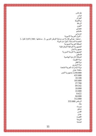:
1-   . 2-                    .




                     2.250.000
                       435.000
                        10.100
                       185.000
                        27.700
                        89.342
                        18.000
                        22.000
                         0.622
                        84.000
                       312.000
                 555.000




            11
 
