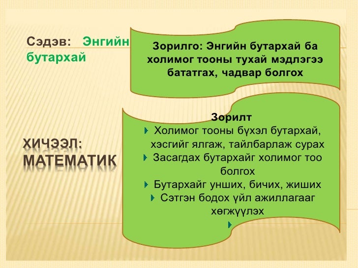 мат энгийн бутархай