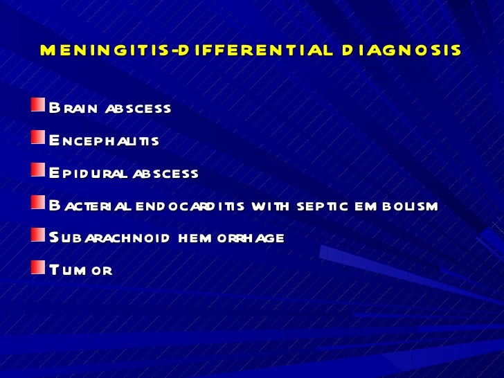 Bacterial meningitis case study ppt picture