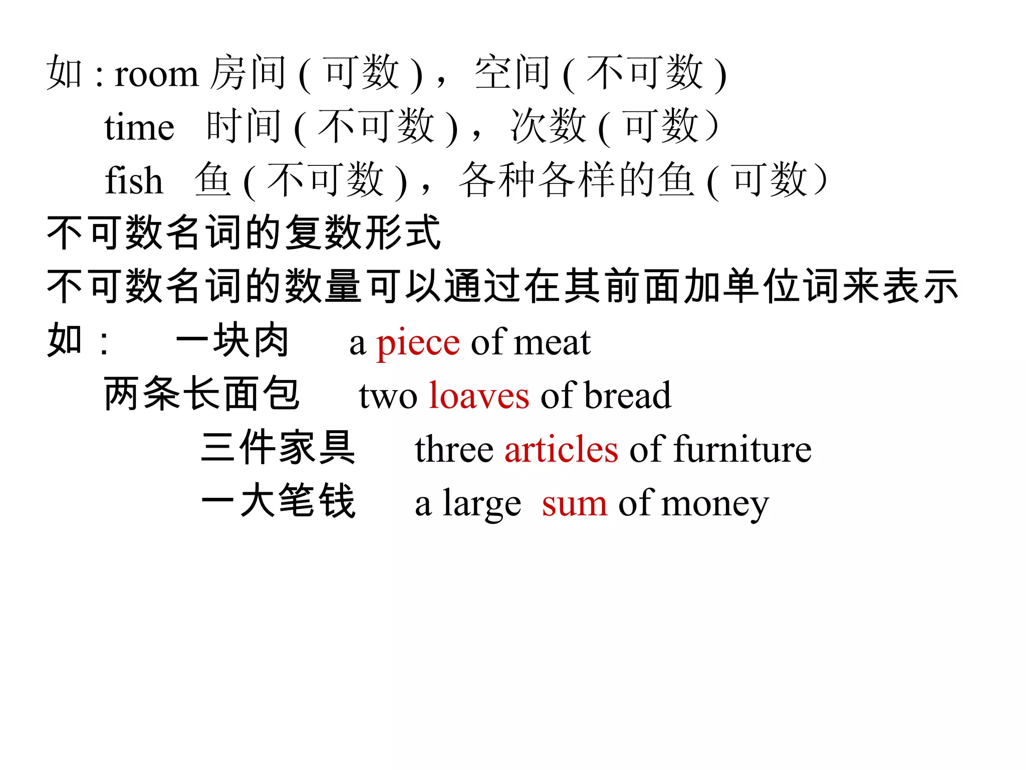 词的分类及用法| PPT